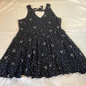 Hot topic music notes dress